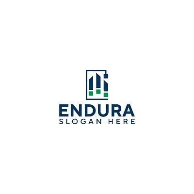 Construction Logo "Endura" creative logo logo design