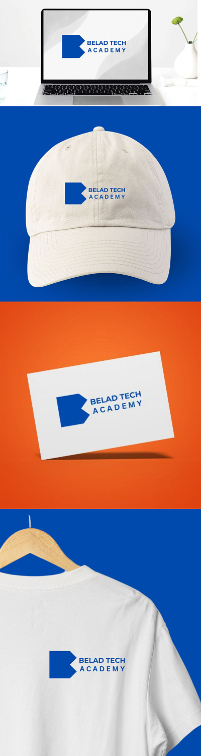 Belad Tech Academy (Dummy Brand Design) brand design logo design mockup