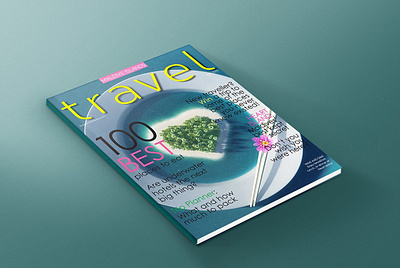 Travel Magazine branding graphic design magazine travel typography visual design