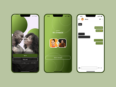 Pukka - Dating App animation design graphic design landing page mobile app uiux