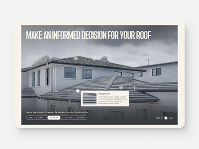 Roofing Lifespan Tool for RDW Roofing business clean creative design figma landing page minimal modern redesign responsive simple uiux user experience user interface ux web design webdesign website website design wordpress