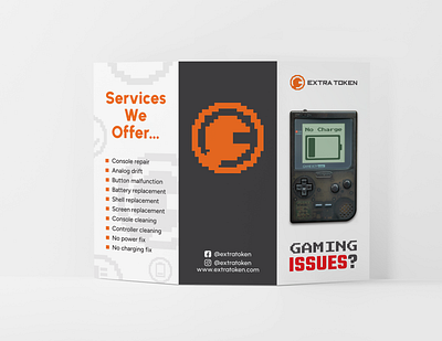 Extra Token Brochure branding brochure design graphic design