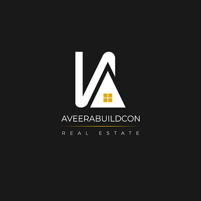 AVEERABUILDCON - Real Estate Logo branding graphic design illustration logo photoshop typography