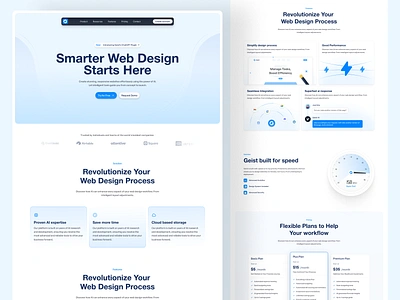 Geist - AI SAAS marketing website ai ai powered design platform ai powered pattern generator ai saas website ai tool design artificial intelligence creative pattern designs design tool for artists graphic design tool homepage landing page minimal platform saas saas website ui ux visual art web design