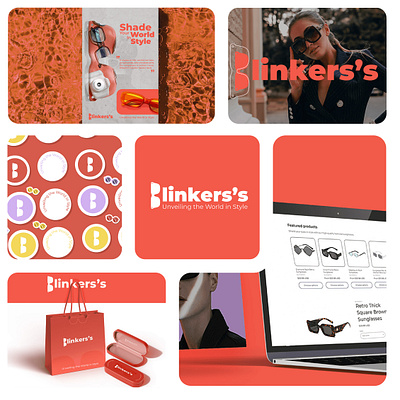 Blinkers's Branding brand identity branding graphic design