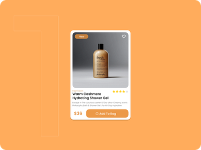 Day 01 | UI challenge @Hype4Academy 90sdaychallenge hype4academy product card ui uichallenge