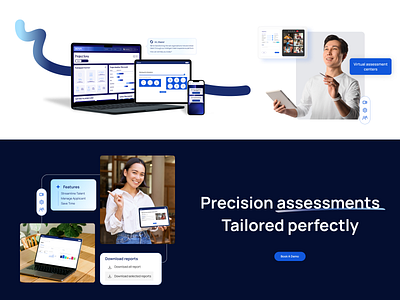 Sova Assessment - Website Design showcase ui website