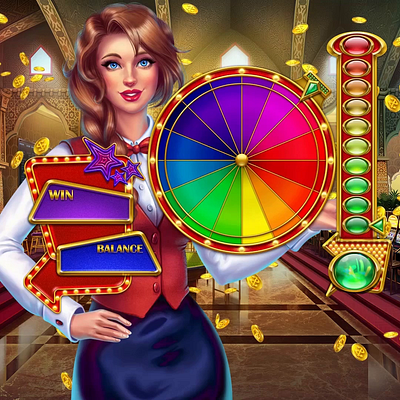 Online casino slot "Mega Wheel" - Animation for the Bonus round animation bonua animation bonus casino animation casino slot digital art gambling game art game design gaming gaming animation graphic design motion graphics slot animation slot design ui ui animation wheel wheel animation wheel of fortune