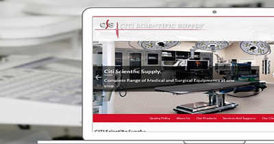 Citi Scientific Supply 3d animation branding graphic design logo motion graphics ui webdesign webdevelopment