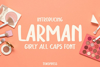 Larman – Girly Font children display font font girly font instagram font youtube