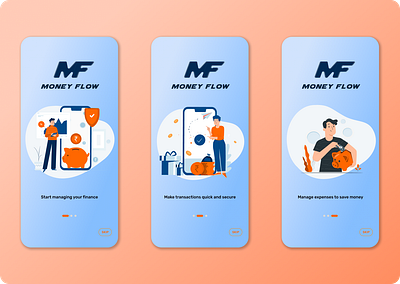 Mobile App_Launch Screen Journey app branding design graphic design illustration logo typography ui ux vector