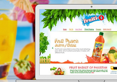 Fruiti-o 3d animation graphic design logo motion graphics ui webdesign webdevelopment