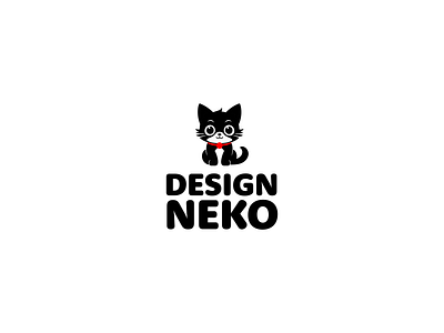 Design Neko Logo brand identity branding cat cat logo cute logo design friendly logo graphic design logo modern logo neko