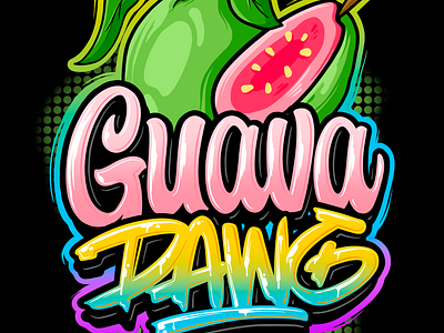 Guava Loettering guava guava design guava illustration guava logo lettering lettering logo logotype typography