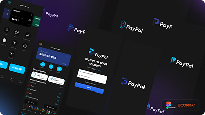 💳 PayPal Redesign by econev branding design econev evgheniiconev figma graphic design illustration lizzardlab logo paypal redesign ui ux vector