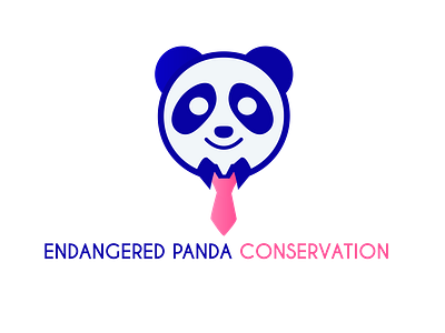 Panda Character Logo cartoon dailylogochallenge design designer graphic design inkscape logo panda