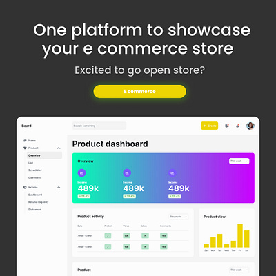 Saas E commerce design figma landing page saas ui uiux web design