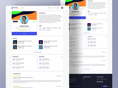 Web Landing Page UI UX Design design figma design illustration landing page design landing page figma ui ui design ux design web design website design