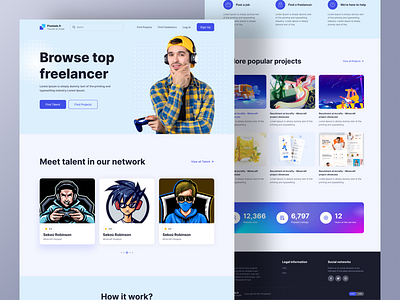 Web Landing Page UI UX Design design figma design illustration landing page design landing page figma ui ui design ux design web design website design