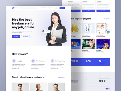 Web Landing Page UI UX Design design figma design illustration landing page design landing page figma ui ui design ux design web design website design