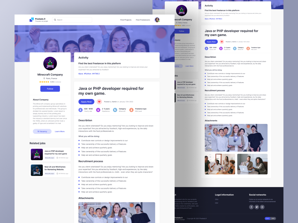 Web Landing Page UI UX Design by Suvo Roy on Dribbble