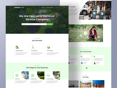 Web Landing Page UI UX Design design figma design illustration landing page design landing page figma ui ui design ux design web design website design