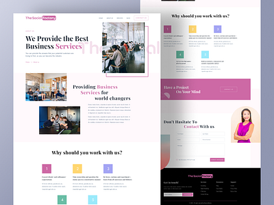 Web Landing Page UI UX Design design figma design illustration landing page design landing page figma ui ui design ux design web design website design