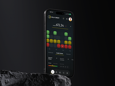Aella Credit - Credit Score Mobile App ai app credit crm dashboard design finance interface mobile product saas score software ui ux