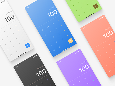 Calculator dailyui ui webdesign