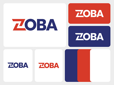 ZOBA - Brand Identity branding identity logo logo identity minimal