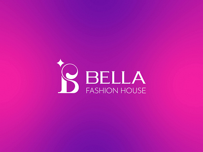 Bella Fashion House Logo Animation 2d animation animation branding fashion graphic design logo logo animation logo design logo motion luxury logo motion graphics visual identity