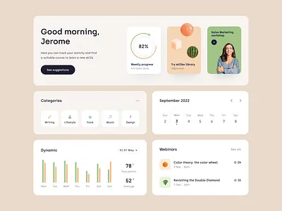 UI/UX for an Education Platform ✦ Skillex design interface product service startup ui ux web website
