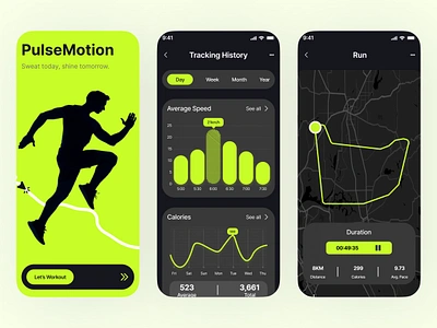 Workout Tracker App activity app design calories coach fitness app fitness plan fitness tracking gym minimal mobile mobile app nutrition tracker personal training running stats training ui workout workout app yoga