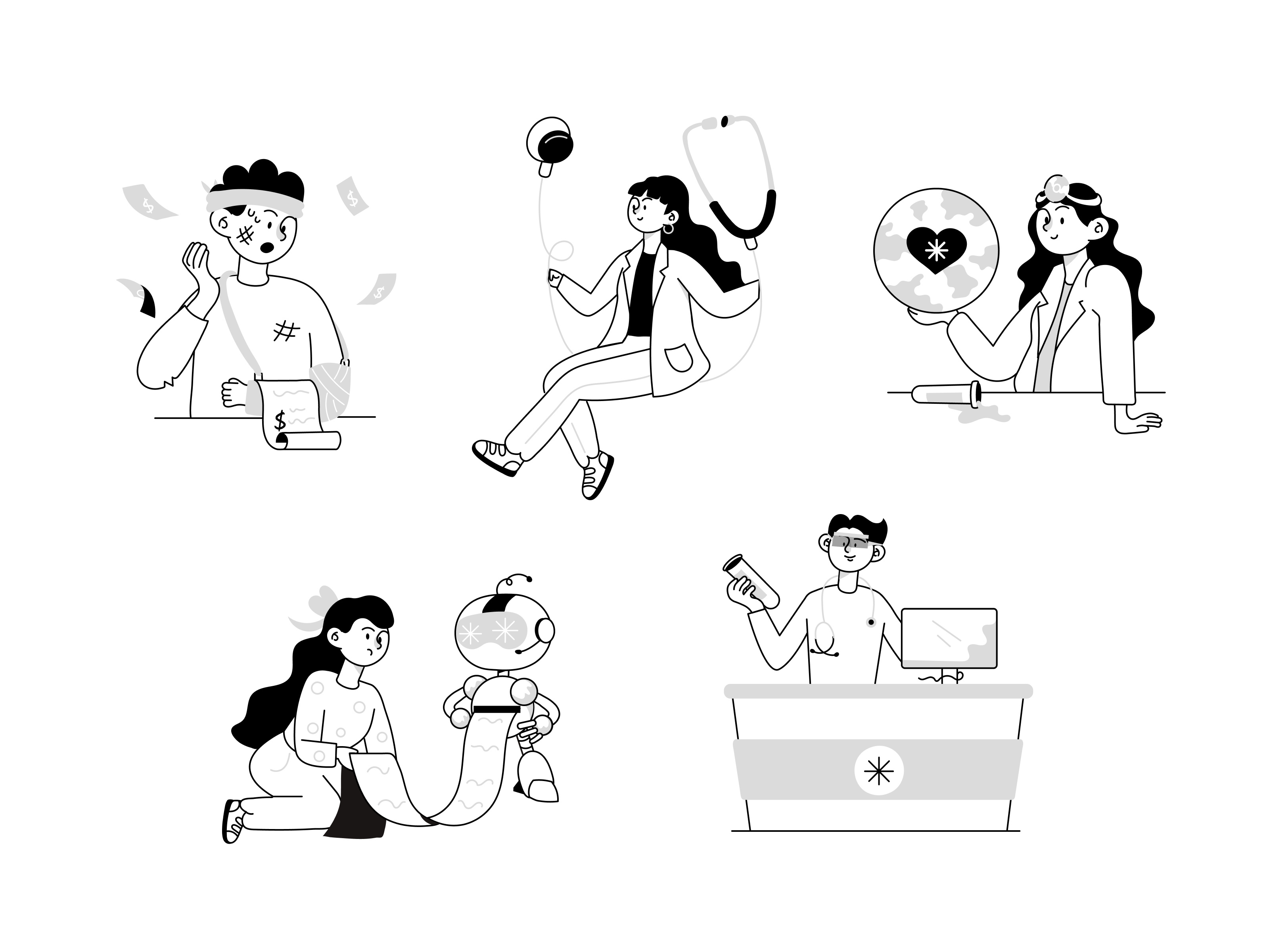 Medical Testing Illustrations by Vectors Market on Dribbble