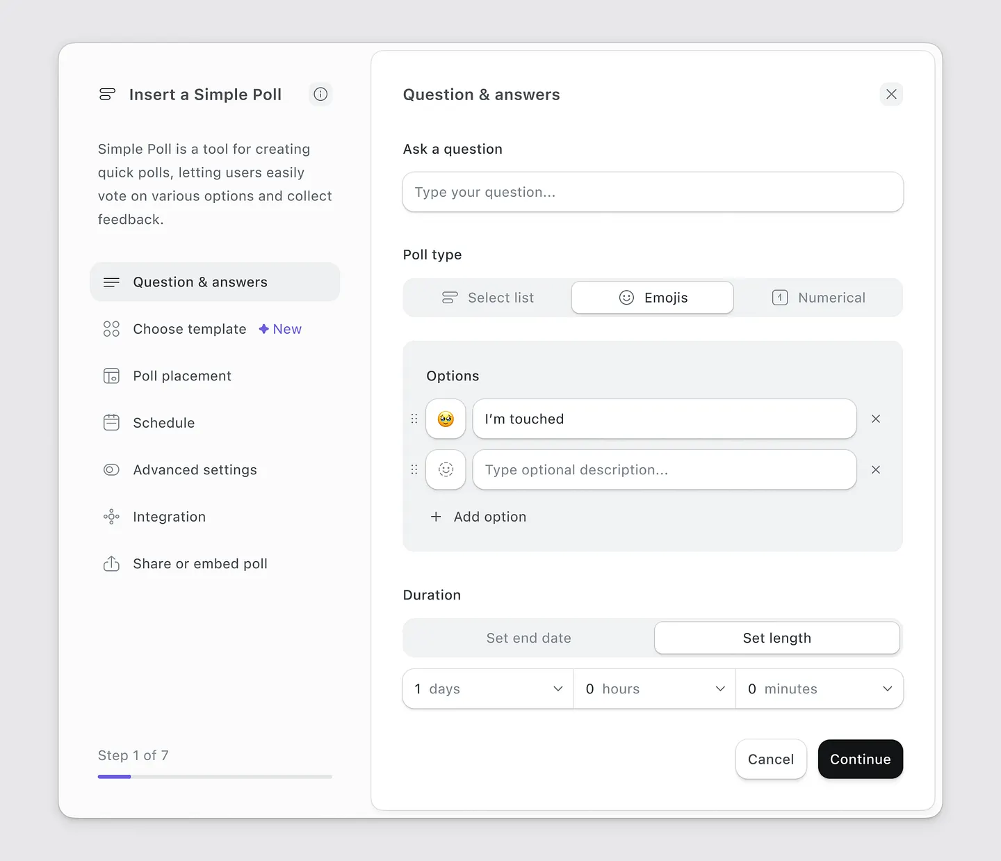 Inline Form Design for Simple Polls: Enhancing User Engagement