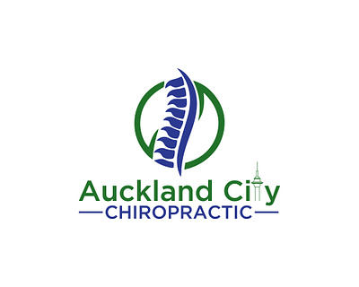 Chiropractic logo auckland city chiropractic auckland city logo chiropractic care logo chiropractic clinic logo chiropractic logo chiropractic services logo circular logo green and blue logo logo with skyline logo with spine spinal care logo spinal health logo spine logo wellness logo