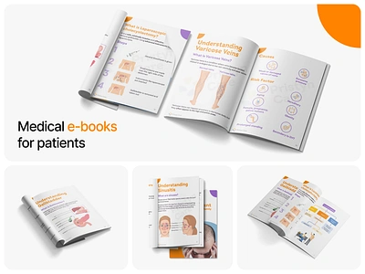 Medical e-books for patients asking the big what ifs booklet design branding brochure design creative design design design guide design inspiration design studio graphic design healthcare design healthcare marketing iconography illustration layout design marketing material medical guide print design visual design what if design