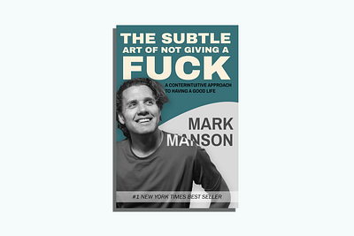 The Subtle Art Of Not Giving A f*ck-REMAKE book book cover bookcover cover cover design design graphic design illustration planner