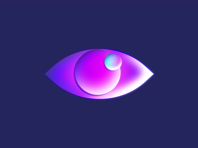 Curious_Eye 👁️ animation eye gif graphic design motion graphics ui