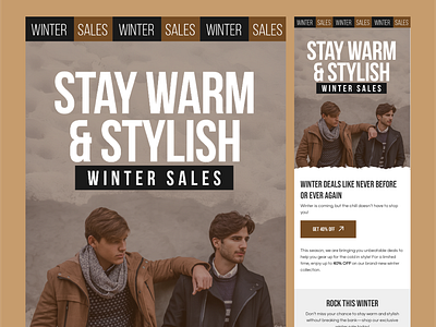 Winter Sale Fashion Email Design design email design email design templates email designs email newsletter email newsletter template email template email templates fashion email design fashion email template fashion sale email design sales email design winter sale email design winter sales email design