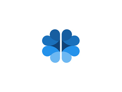 Brain logo mark (available) ai brain brain logo for sale branding for sale unused buy icon intelligence it logo logodesign mind think thought