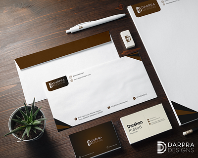 Brand Identity & Website Designing for Darpra Designs brand identity branding logo logo design