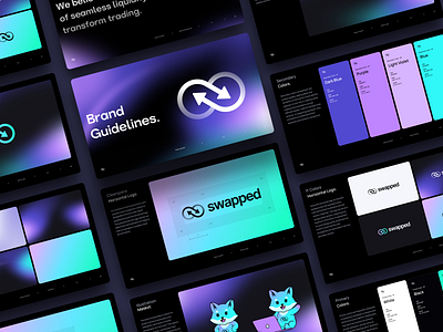 Swapped - Branding for Crypto animation branding crypto discover graphic design illustration interface logo logo ui mobile print product design service startup trading typography ui vector illustration visual design web design