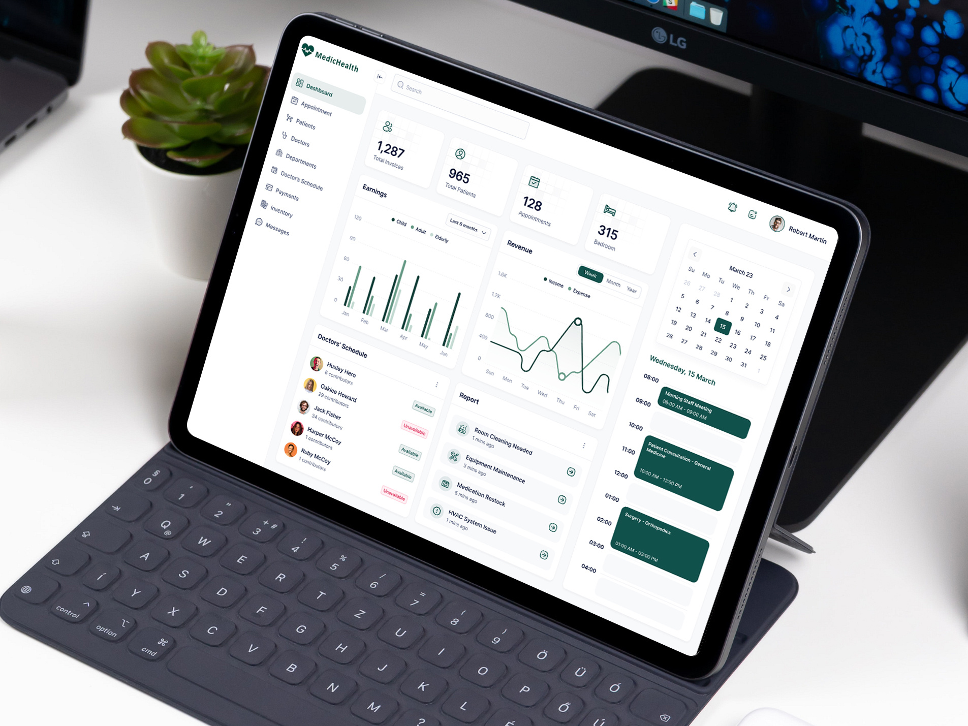 Example of Healthcare Design   Saas Product Design