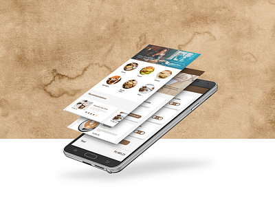 Cappino: Cafe App UI Design!! 3d animation app design design graphic design mockup motion graphics ui ui design ui ux design ux