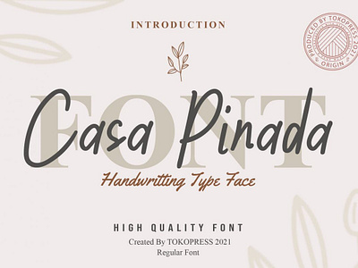 Casa Pinada – Girly Fancy font cute font display font font girl font