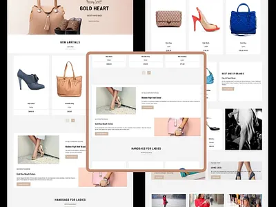 A Shopping Landing Page design graphic design landing page landing page design web design website website design