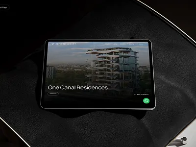 Refined.Luxury branding design graphic design illustration logo mobile prototype ui ux website