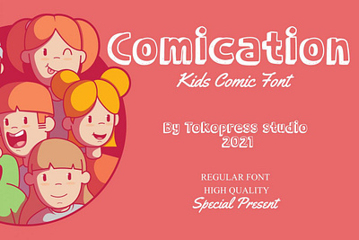 Comication – Cute kids font comic font display font font kids font