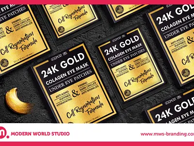 Packaging design for eye mask graphic design packaging design